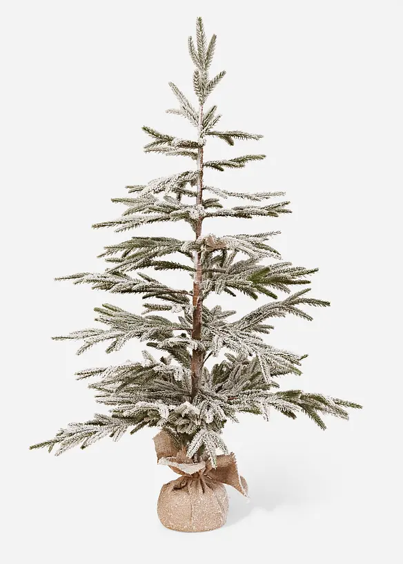Kunst-Weihnachtsbaum mit Schneeoptik in grün von vorne - bonprix Kunst-Weihnachtsbaum mit Schneeoptik in grün von vorne - bonprix