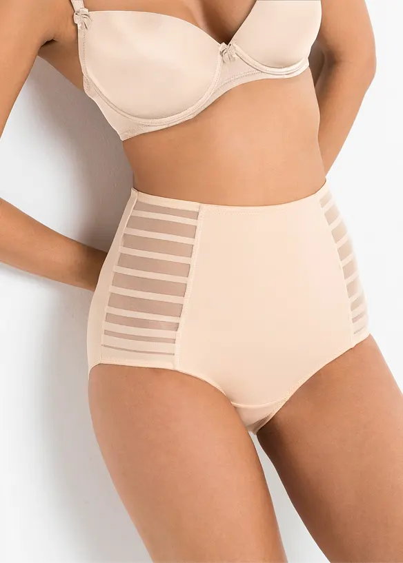 Medium Shape Slip in beige von vorne - bonprix