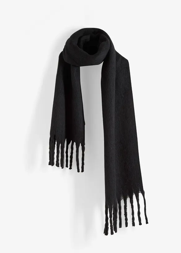 Schal in schwarz von vorne - bonprix
