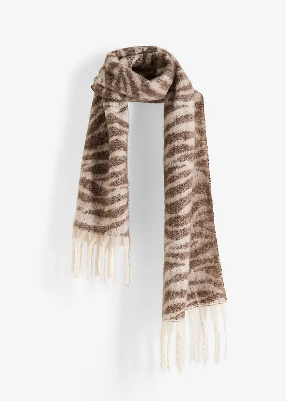 Schal in beige von vorne - bonprix