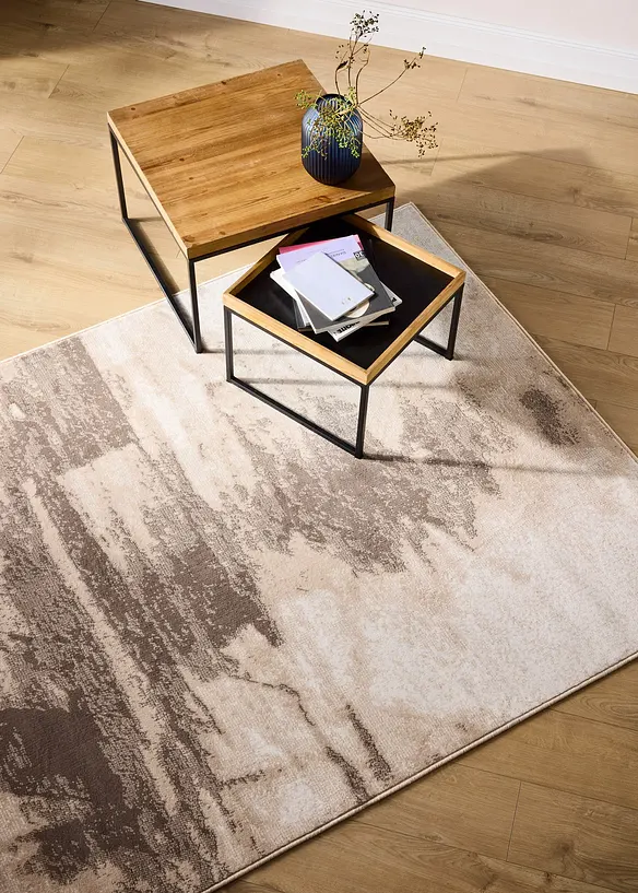 Teppich mit moderner Musterung in beige (Ambiente) - bonprix