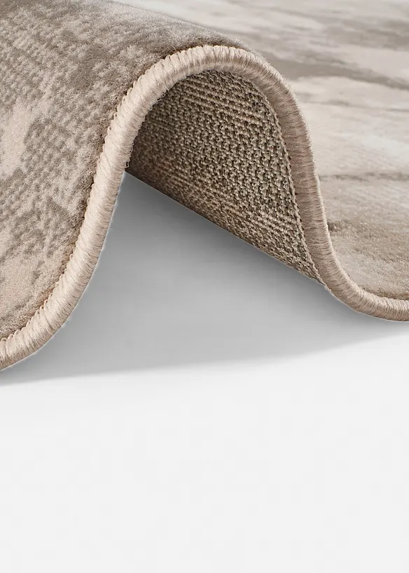 Teppich mit moderner Musterung in beige (Detailaufnahme) - bonprix