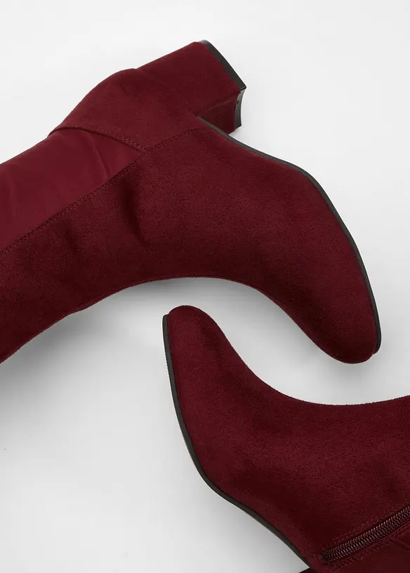 Stiefel in rot - bonprix