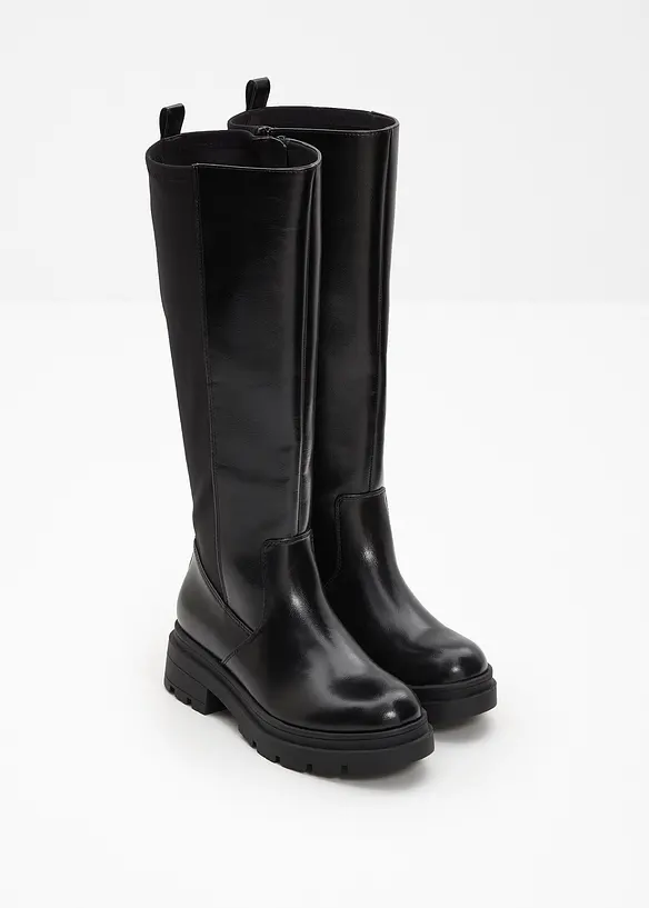 Stiefel in schwarz - bonprix