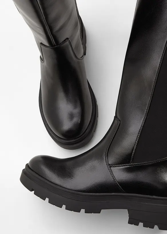 Stiefel in schwarz - bonprix