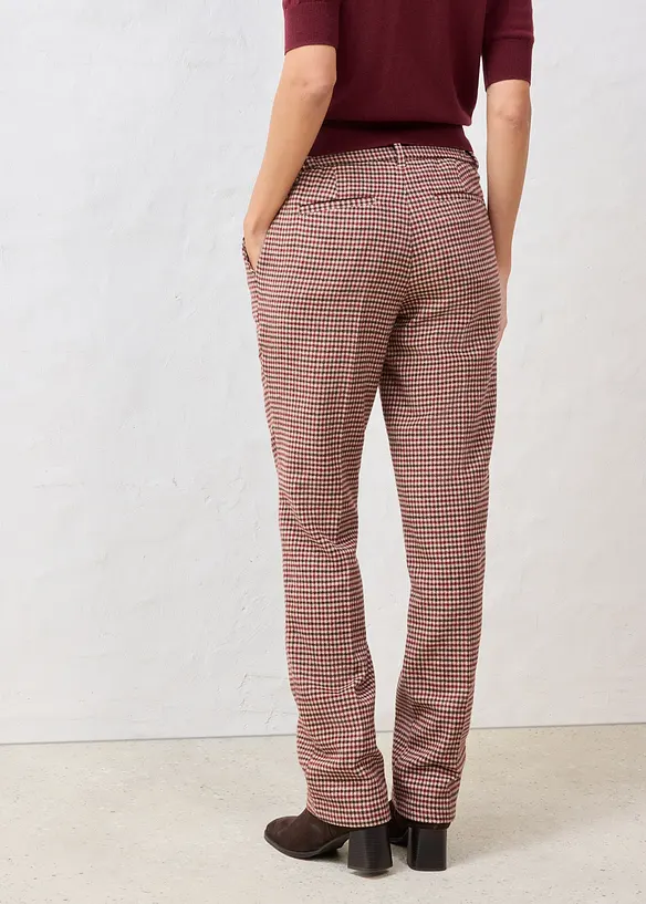 Hose aus weichem Woll-Mix in beige von hinten - bonprix Hose aus weichem Woll-Mix in beige von hinten - bonprix