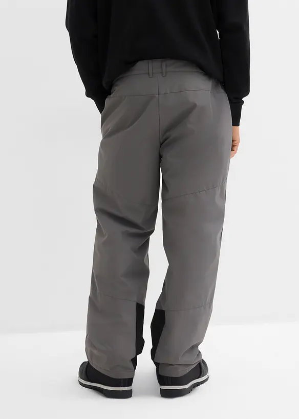 Thermo-Funktionshose in Regular Fit in grau von hinten - bonprix