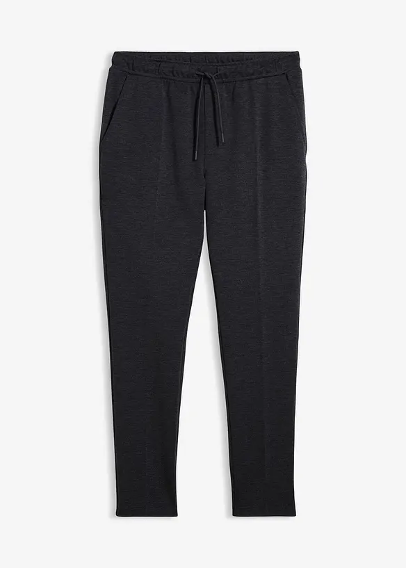 Super-Stretchhose mit Komfortbund, Slim Fit in schwarz von vorne - bonprix