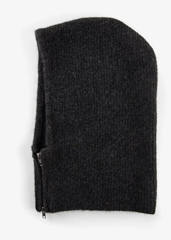 Balaclava in grau von vorne - bonprix