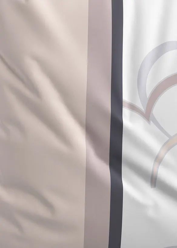 Linon-Bettwäsche in beige (Detailaufnahme) - bonprix