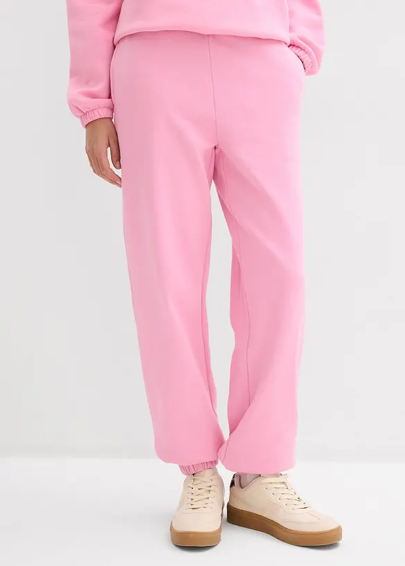 Sweathose aus reiner Baumwolle in rosa von vorne - bonprix Sweathose aus reiner Baumwolle in rosa von vorne - bonprix
