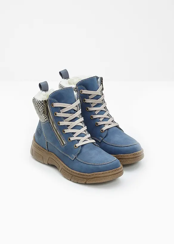 Rieker Schnürboots in blau - Rieker