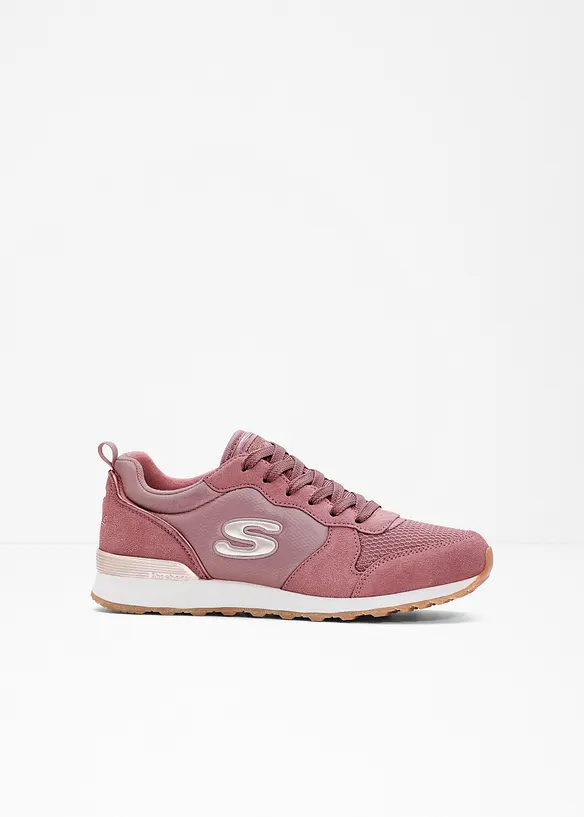 Skechers Sneaker mit Memory Foam in rosa von vorne - Skechers