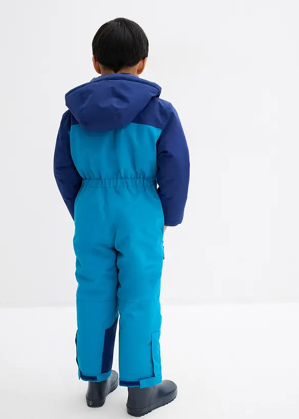 Schneeanzug in blau von hinten (Totalaufnahme) - bonprix
