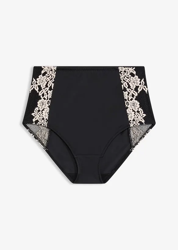Shape Slip mit starker Formkraft in schwarz von vorne - bonprix
