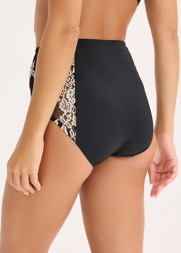 Shape Slip mit starker Formkraft in schwarz von hinten - bonprix