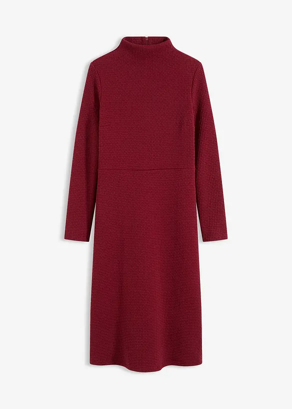 Ausgestelltes Midikleid in rot von vorne - bonprix Ausgestelltes Midikleid in rot von vorne - bonprix