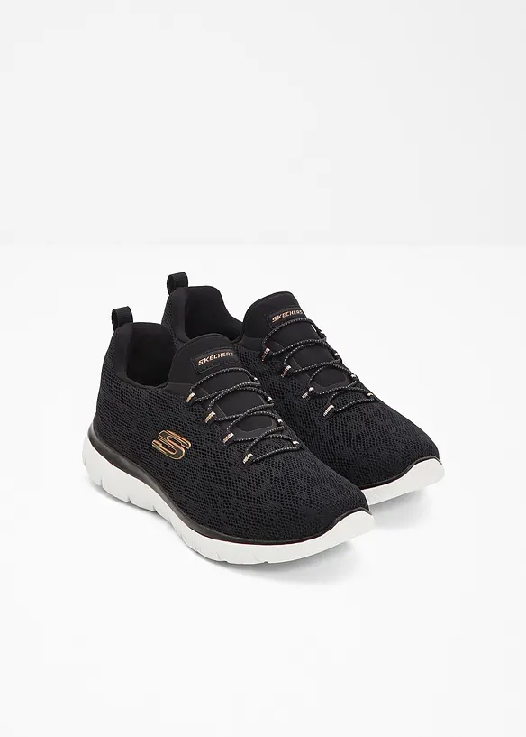 Skechers Komfort-Sneaker mit Memory Foam in schwarz - Skechers