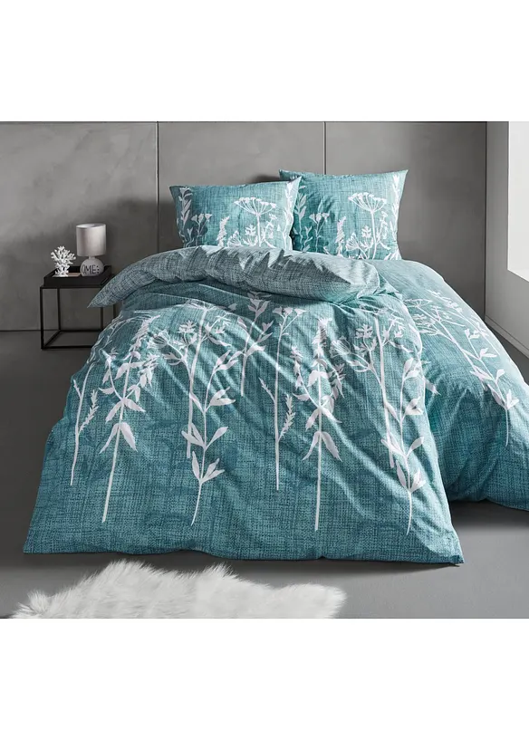 Linon-Bettwäsche in blau (Ambiente) - bonprix