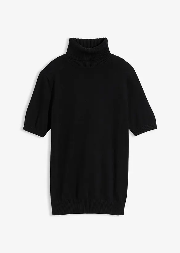 Pullover in schwarz von vorne - bonprix