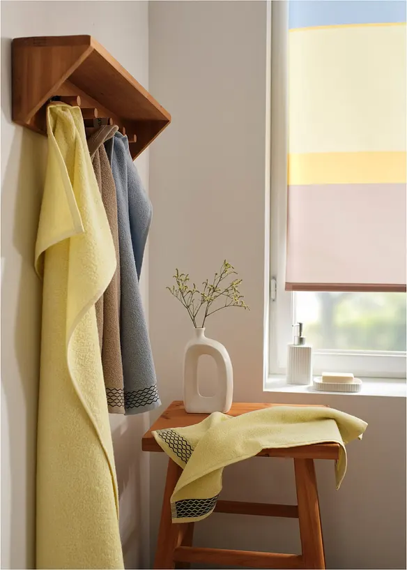 Baumwollhandtuch in blau (Ambiente) - bonprix