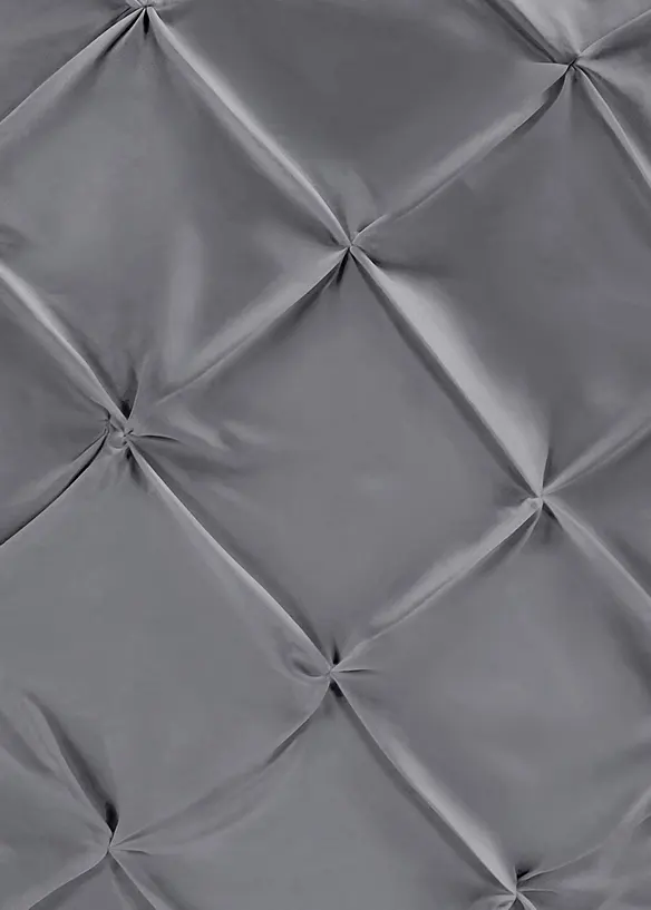 Tagesdecke mit Zwirbel in grau (Detailaufnahme) - bonprix