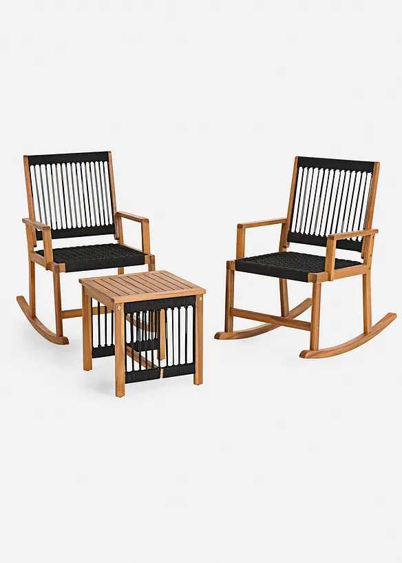 Gartenmöbel Set (3-tlg. Set) in beige - bonprix