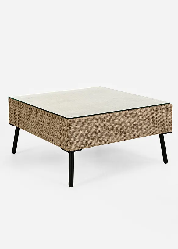 Gartenmöbel Set (4-tlg. Set) in beige - bonprix