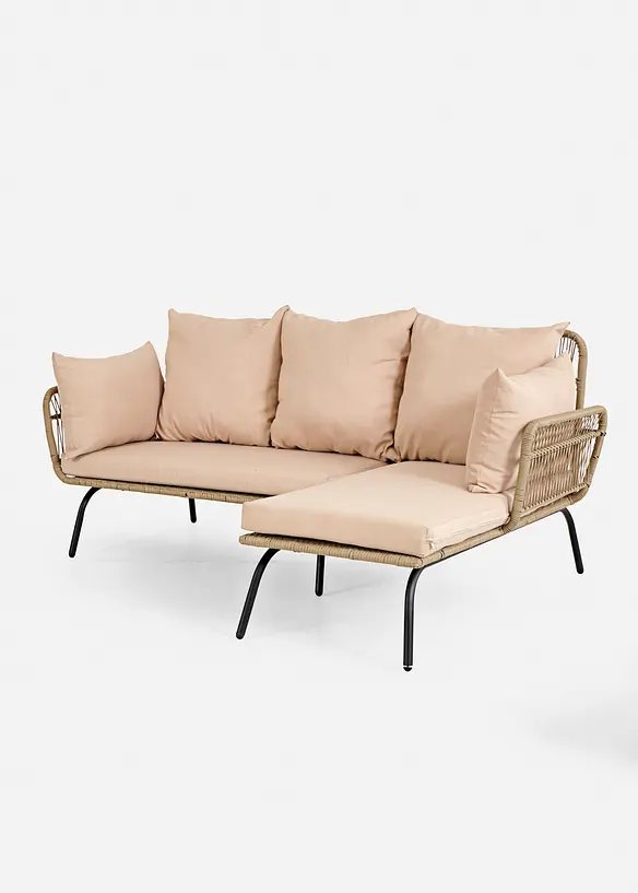 Gartenmöbel Set (2-tlg. Set) in beige - bonprix