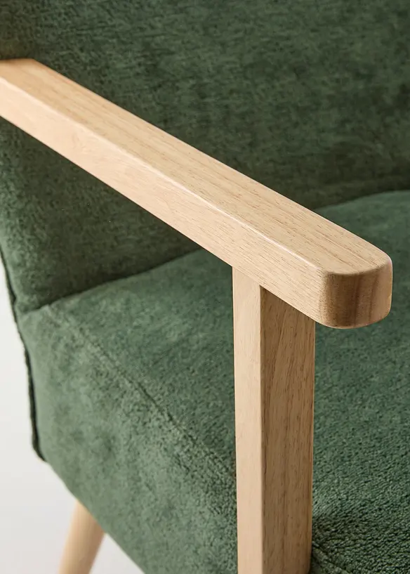 Sessel in grün Detailaufnahme vom Material - bonprix Sessel in grün Detailaufnahme vom Material - bonprix