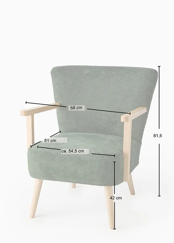 Sessel in grün - bonprix Sessel in grün - bonprix