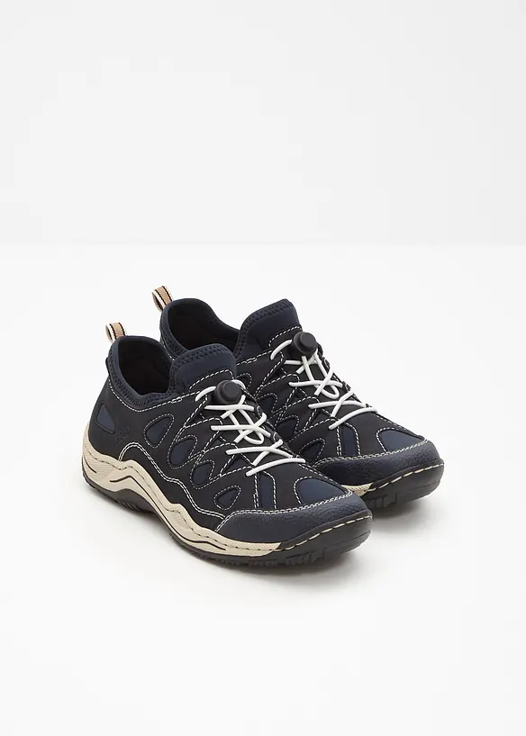 Rieker Komfort-Slip-On-Sneaker mit leichter Sohle in blau - Rieker