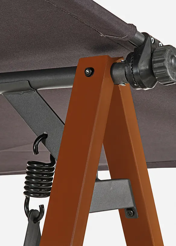 Hollywood-Schaukel in beige Detailaufnahme vom Material - bonprix
