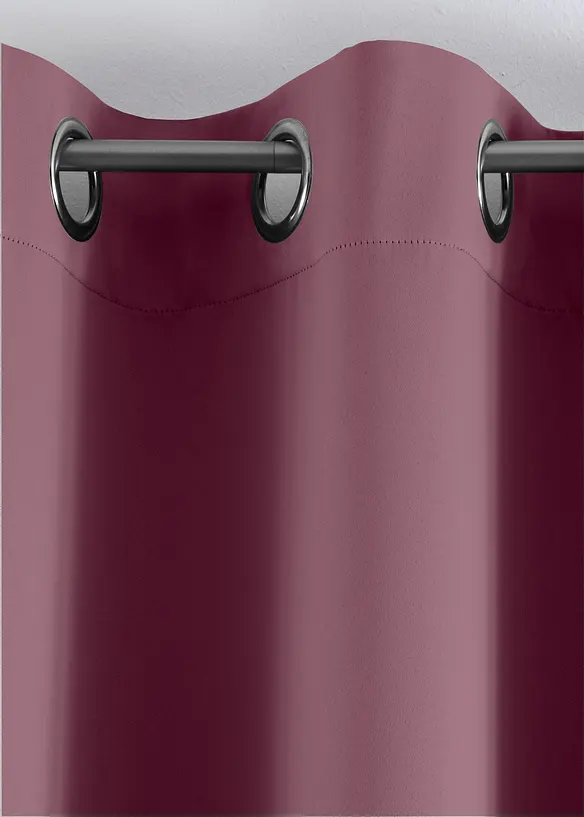 Abdunkelnder Vorhang, auch in extra lang (1er Pack) in lila - bonprix