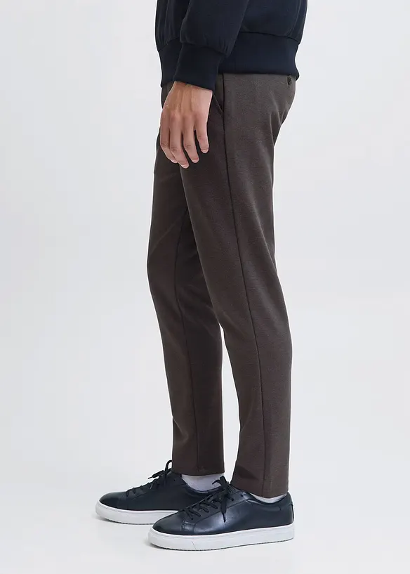 JJ REBEL Chinohose in Slim Fit in grau von hinten - JJ REBEL