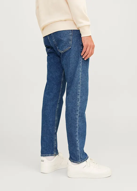 JJ REBEL Relaxed-Fit-Jeans in blau von hinten - JJ REBEL