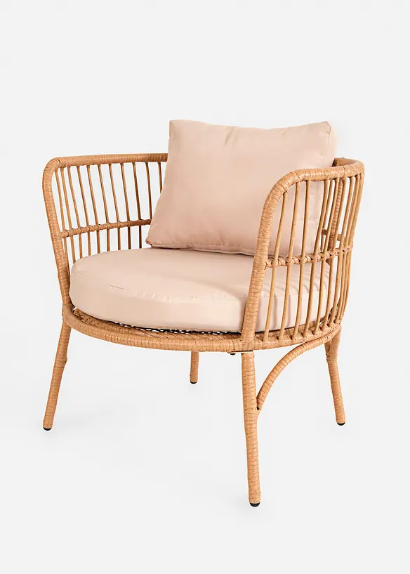 Gartenmöbel Set (4-tlg. Set) in beige - bonprix