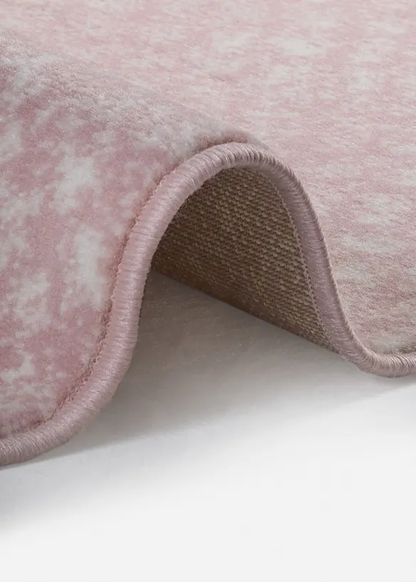 Teppich mit moderner Musterung in rosa (Detailaufnahme) - bonprix