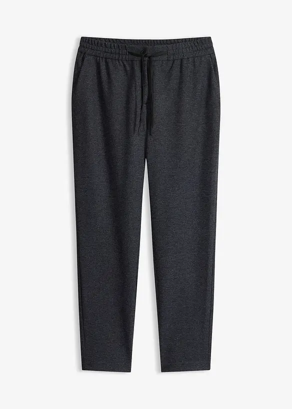 Elegante Stretch-Hose in blau von vorne - bonprix