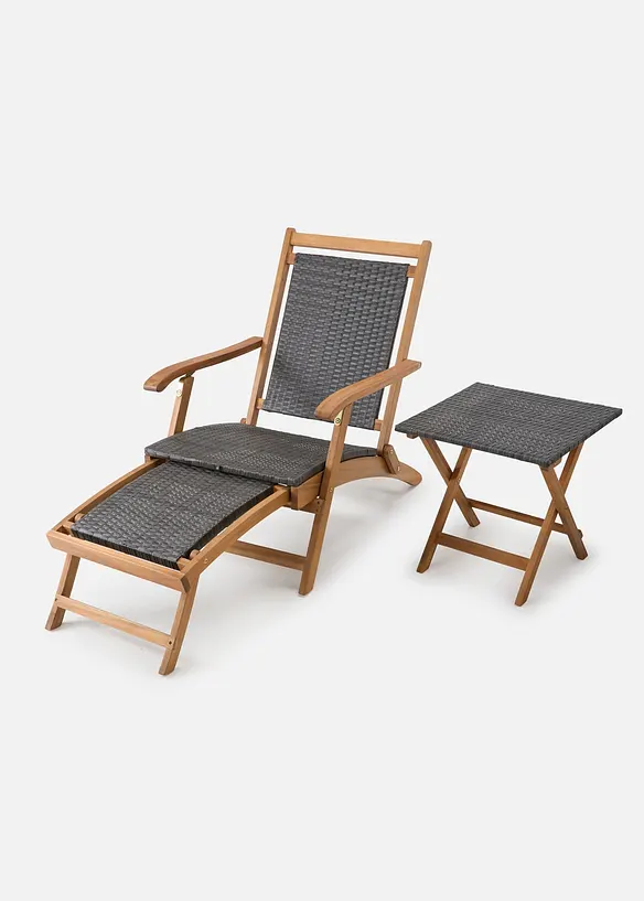 Gartenmöbel Set (2-tlg. Set) in beige - bonprix