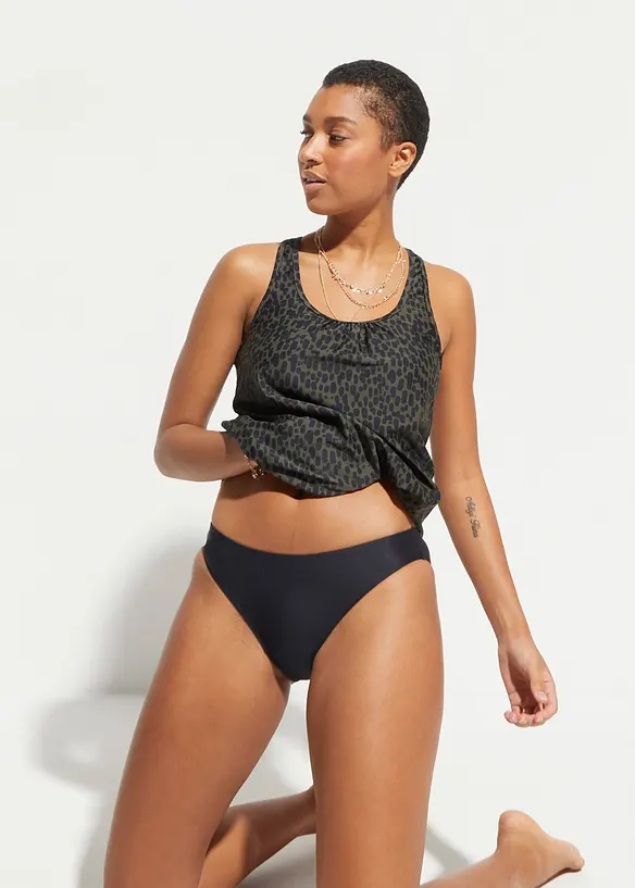 Tankini (2-tlg.Set) in grün von vorne (Totalaufnahme) - bonprix