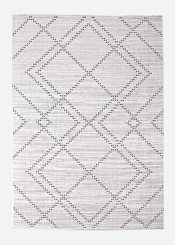 In-und Outdoor Teppich mit graphischer Musterung in beige - bonprix
