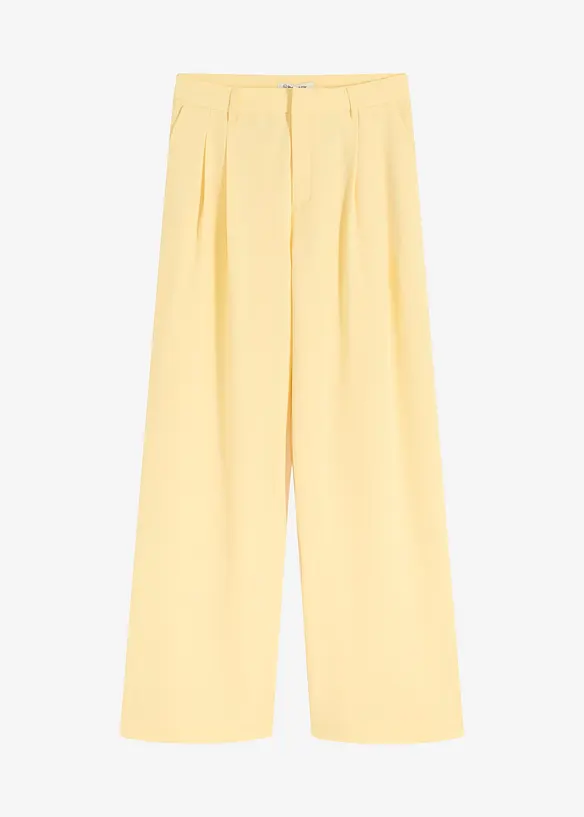 Marlenehose in gelb von vorne - bonprix