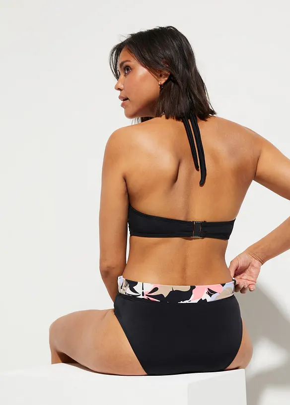 Neckholder-Bikini (2-tlg.Set) in weiß von hinten (Totalaufnahme) - bonprix