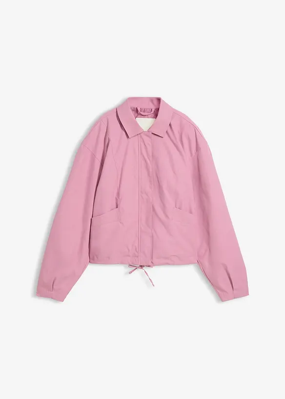 Blouson in rosa von vorne - bonprix