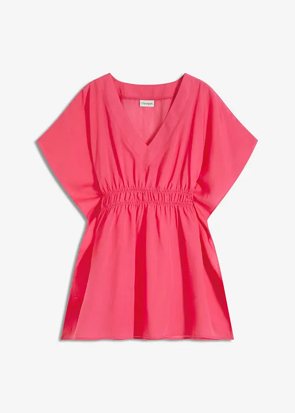 Strandtunika in pink von vorne - bonprix Strandtunika in pink von vorne - bonprix