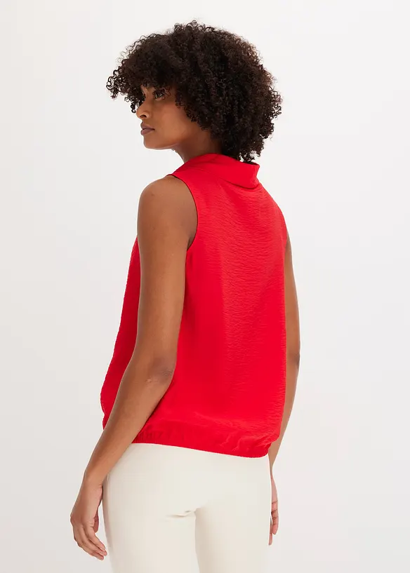 Top in rot von hinten (im Anschnitt) - bonprix