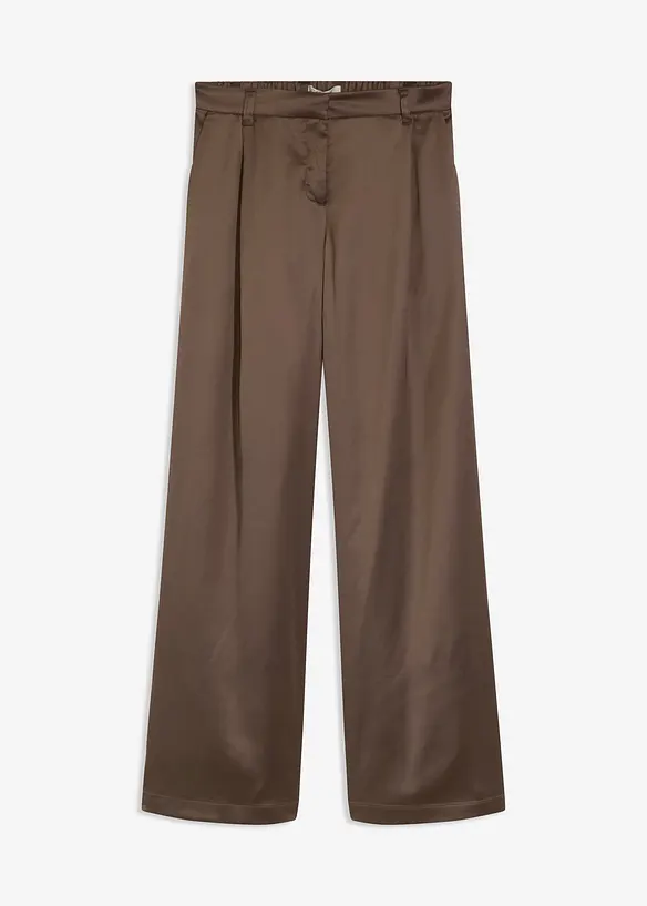 Marlenehose in braun von vorne - bonprix