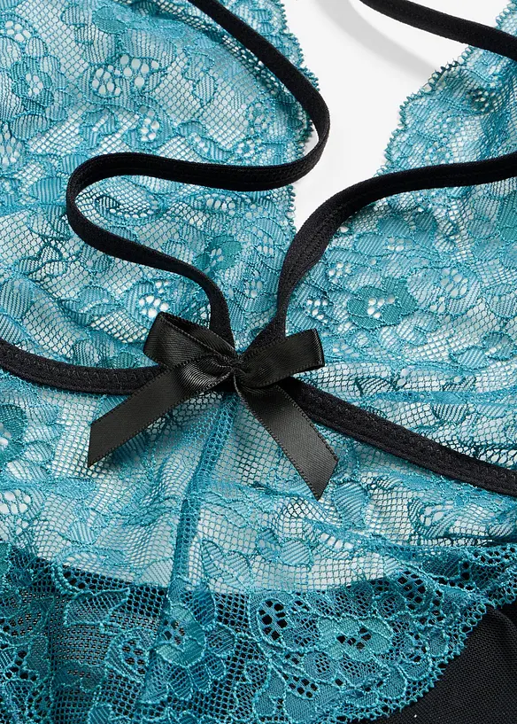 Stringbody ouvert in schwarz - bonprix