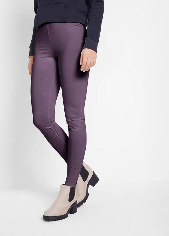 Leggings (2er Pack) in blau von vorne - bonprix Leggings (2er Pack) in blau von vorne - bonprix